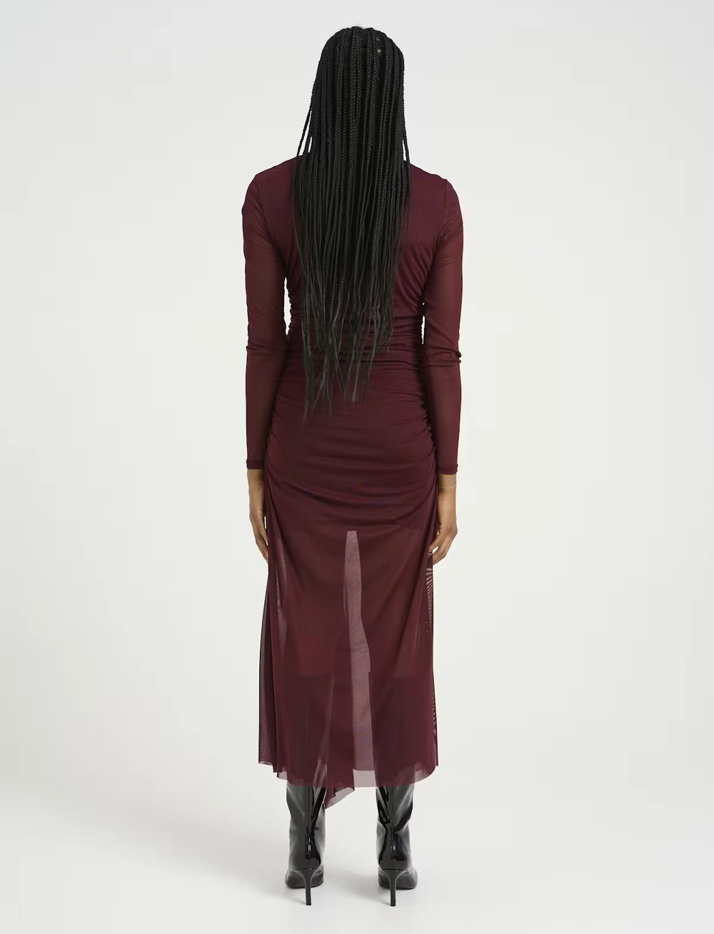 Gestuz - MessiGZ ls long dress - selskapskjoler - blood red - 3