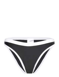 Gina Tricot Contrast bikini brazilian - Bikini truser - BLACK/WHITE / black