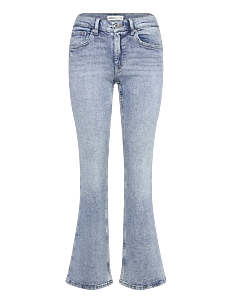 Gina Tricot Low waist bootcut jeans - Bukser - LIGHT BLUE / blue