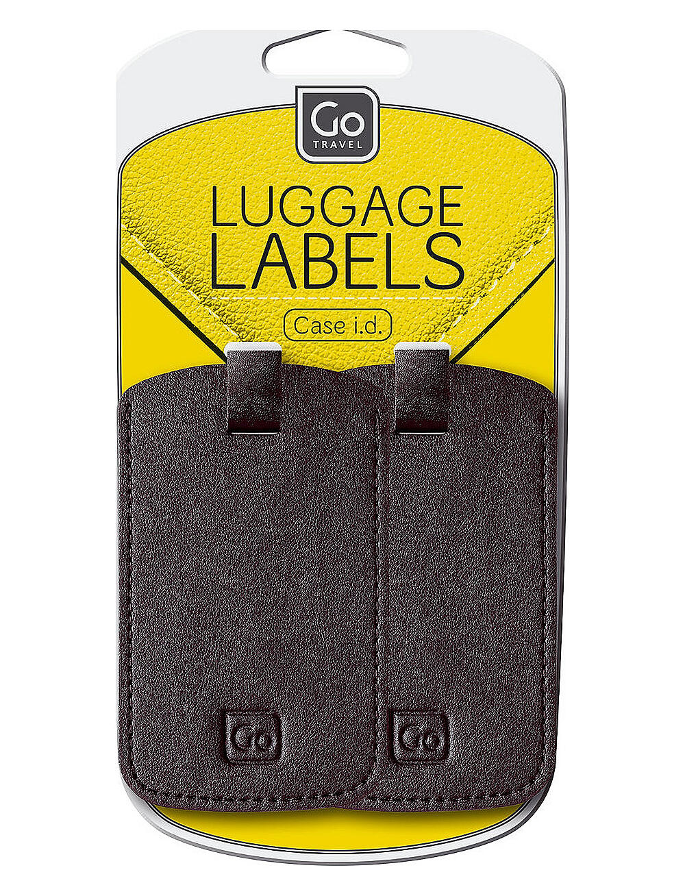 Go Travel - Classic Tags (Black) - reiseeffekter - black - 2