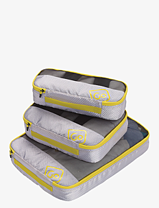 Go Travel Triple Packing Cubes - Vesker - YELLOW / yellow