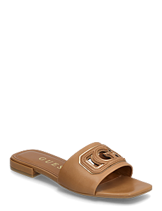 GUESS TARISHA - Flate sandaler - TAN / brown