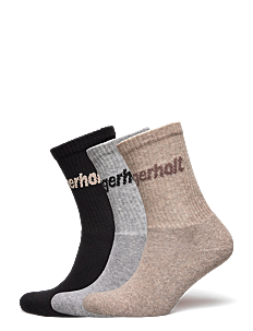 H2O Fagerholt Suck Socks 3-Pack - H2O Fagerholt - BLACK/BEIGE/GREY / black