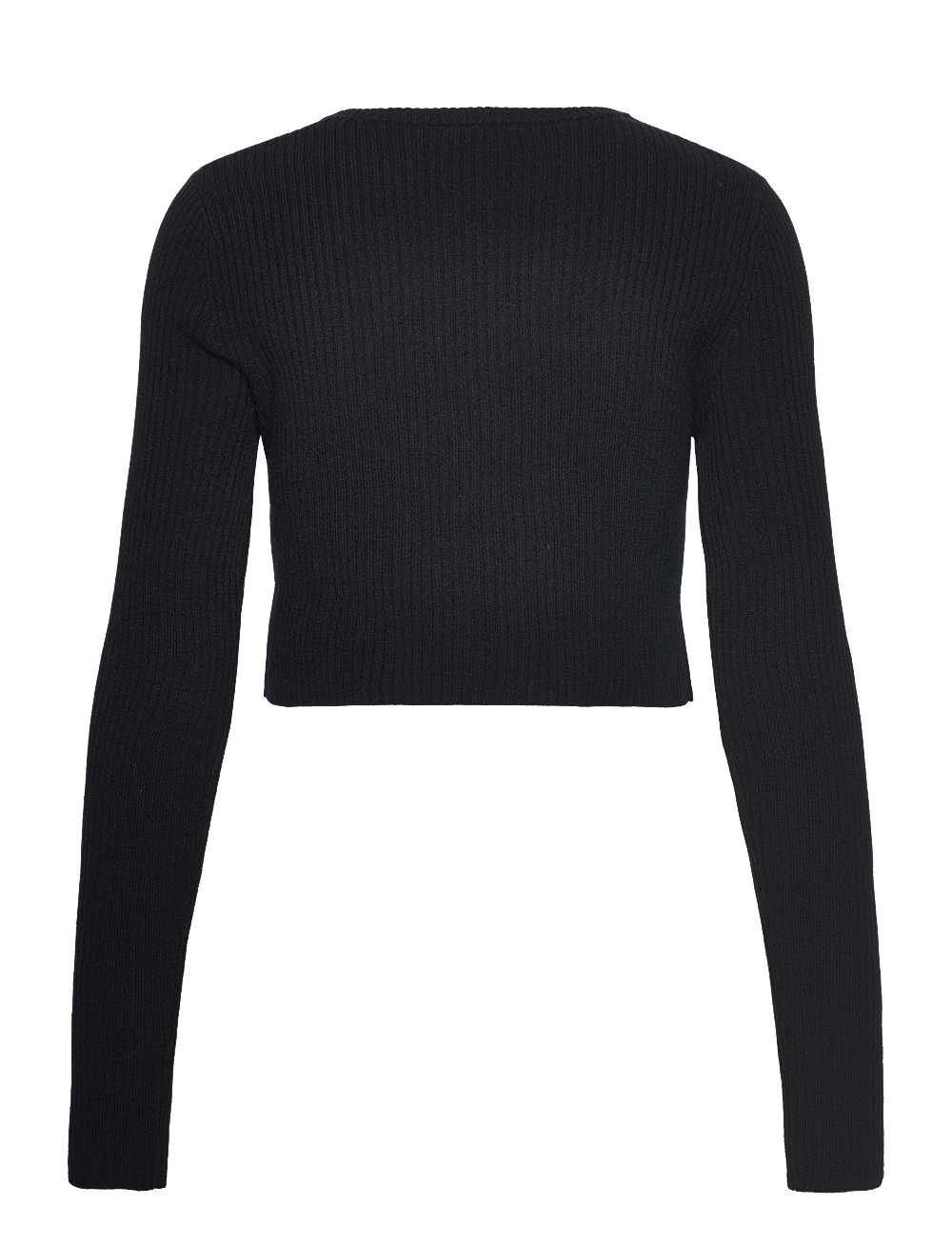 H2O Fagerholt - Georgie Cropped - strikkegensere - black - 1