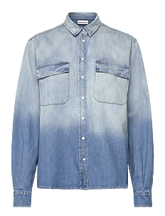 H2O Fagerholt Dip Dye Cowgirl Shirt - H2O Fagerholt - DIP DYED DENIM / blue