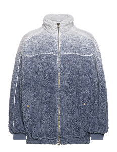 H2O Fagerholt Piana Pile Jacket - H2O Fagerholt - LIGHT BLUE/DARK BLUE / blue