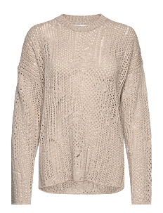 H2O Fagerholt Nutto Crewneck Top - H2O Fagerholt - CREAMY GREY / beige