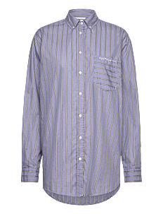 H2O Fagerholt Holiday Shirt - H2O Fagerholt - DARK BLUE STRIPE / blue