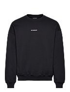 Daily Oversized Crew Neck - BLACK