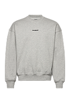 Daily Oversized Crew Neck - GREY MELANGE