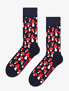 Happy Socks Mushroom Sock - Treningssokker - DARK BLUE/NAVY / navy