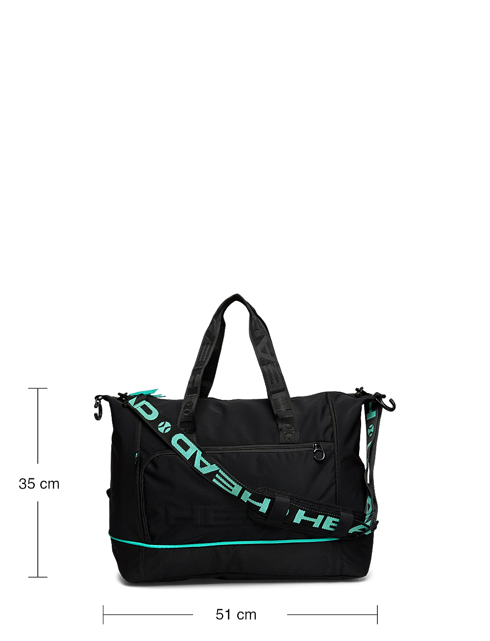 Head - Coco Court Bag - vesker for racketsport - black/mint - 4