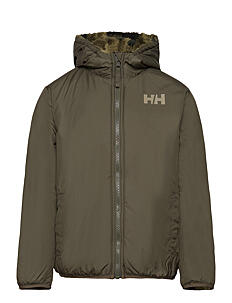 Helly Hansen K CHAMP REVERSIBLE JACKET - Skall- og regnjakker - UTILITY GRE / khaki/green