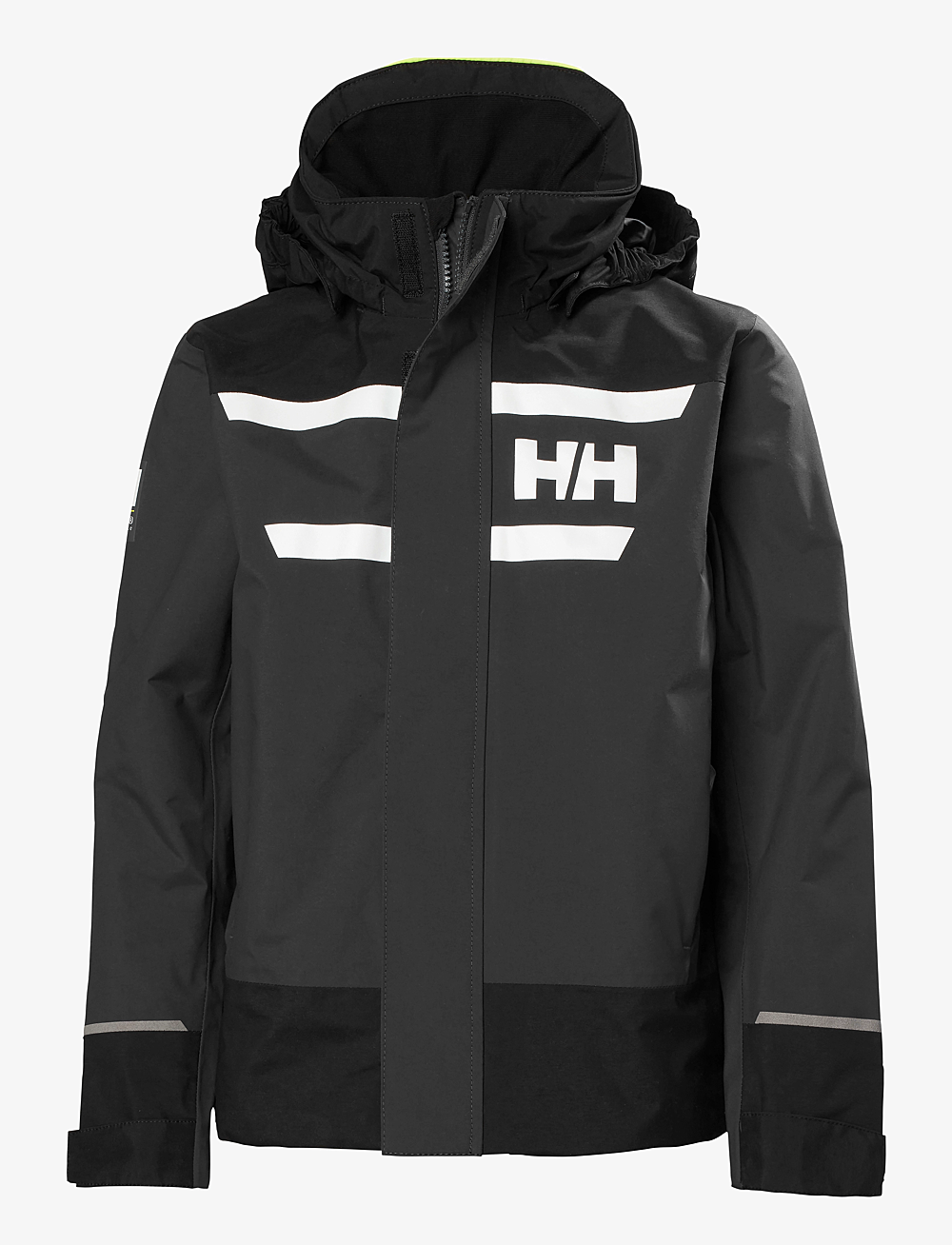 Helly Hansen - JR SALT PORT 2.0 JACKET - skall- og regnjakker - ebony - 1