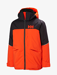 Helly Hansen JR SUMMIT JACKET - Skijakker - CHERRY TOMATO / orange