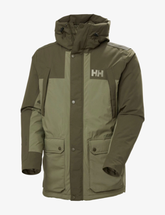 Helly Hansen ESCAPE PARKA - Jakker - UTILITY GRE / green