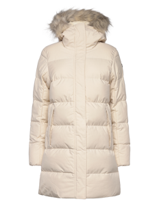 Helly Hansen W BLOSSOM PUFFY PARKA - Kåper - CREAM / cream