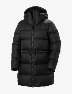 Helly Hansen W ESSENCE DOWN PARKA - Kåper - BLACK / black