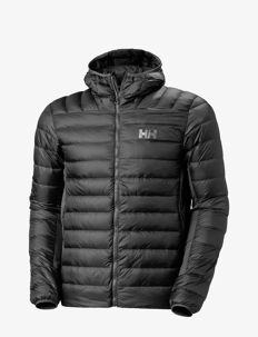 Helly Hansen VERGLAS DOWN HYBRID HOOD 2.0 - Jakker - BLACK / black