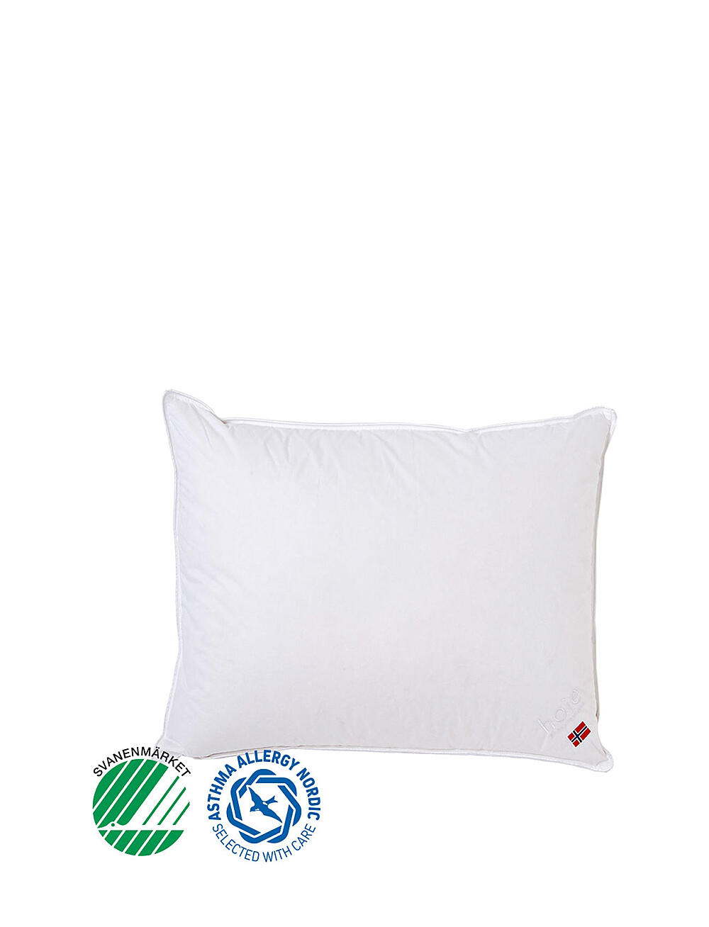 Høie of Scandinavia  - Saga medium high down pillow - puter - white - 0