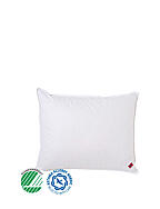 Saga medium high down pillow - WHITE