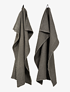 Hetty Kitchen towel - CHARCOAL