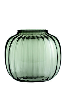 Holmegaard Primula Oval Vase H17,5 - Vaser - GREEN / green