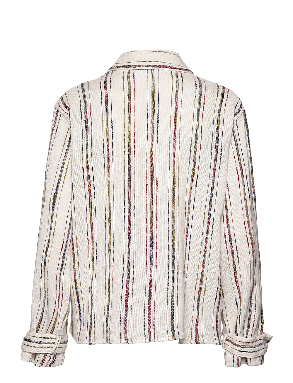 Hosbjerg - Kydia Stripe Shirt - langermede skjorter - white stripe - 1