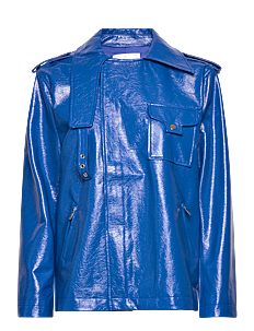 Hosbjerg Kaya PU Jacket - Klær - BLUE / blue