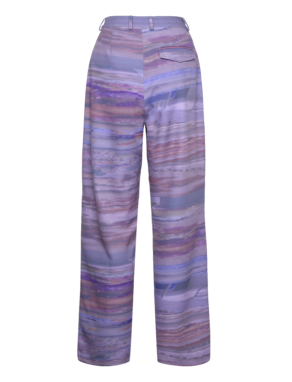 Hosbjerg - Line Adele Pants - vide bukser - abstract dinner purple - 1