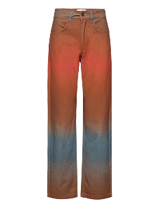 Hosbjerg Mercy Denim Pants - Jeans - ORANGE SUNSET / orange