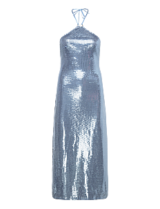 Hosbjerg Melina Sequin Dress - Klær - WINTER SKY / blue