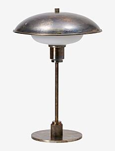 house doctor Boston tablelamp - Bordlamper - ANTIQUE BROWN / multi