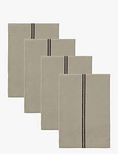 house doctor Napkins, HDStalgia, Taupe - Juletekstiler - TAUPE / brown