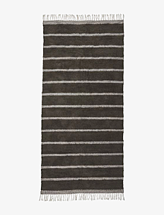 house doctor Rug, Chen, Dark brown - Gulvtepper - DARK BROWN / brown