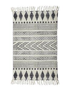 house doctor Block Rug - Gulvtepper - GREY/BLACK / grey