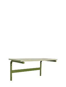 Hübsch Koi Desk - Møbler - GREY,LIGHT GREEN / green