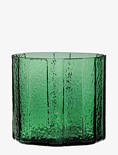 Hübsch Emerald Vase - Vaser - GREEN / green