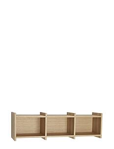 Hübsch Focal Shelf Unit - Møbler - NATURE / beige