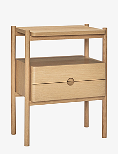 Hübsch Appeal Bedside Table N - Møbler - NATURAL / beige