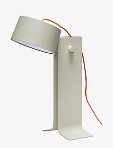 Hübsch Crea Table Lamp - Bordlamper - SAND / grey