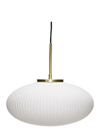 Serene Pendant Ellipse - WHITE