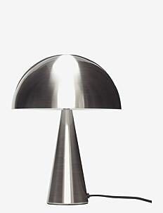 Hübsch Mush Table Lamp - Bordlamper - NICKEL / silver