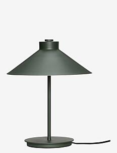 Hübsch Shape Table Lamp Green - Bordlamper - GREEN / green