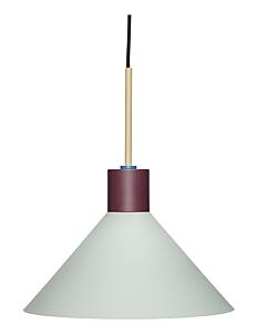 Hübsch Crayon Lamp - Lamper - LUE/BURGUNDY / multi