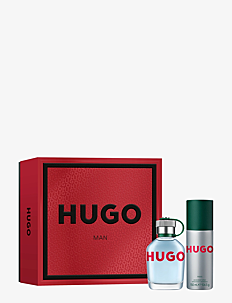 Hugo Boss Fragrance Hugo Man Edt 75ml/deo spray 50ml 125 ML - Hugo Boss Fragrance - TRANSPARENT / clear