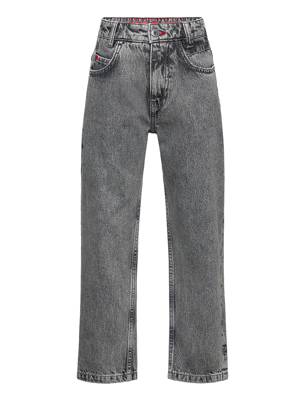 Hugo Kids - DENIM TROUSERS - loose jeans - denim grey - 0