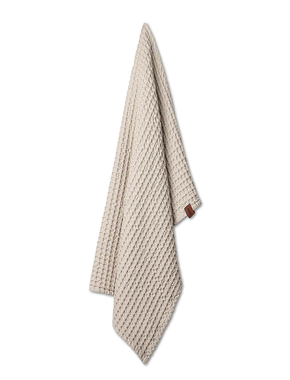 Humdakin - Waffle Hand Towel - shop etter pris - light stone - 1