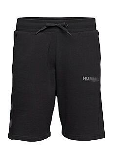 Hummel hmlLEGACY SHORTS - Sweatshorts - BLACK / black