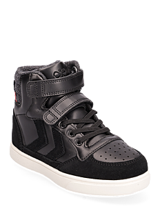 Hummel STADIL WINTER HIGH JR - Sko - BLACK / black